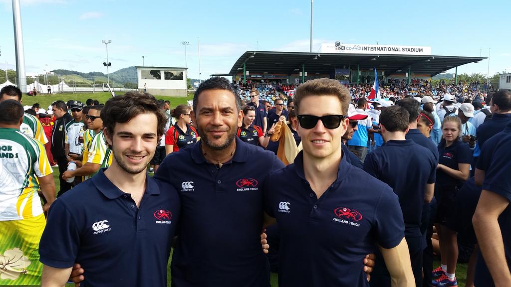 MatengaNicholas's tweet photo. @ReadingBlues - Old Boys represent @touchworldcup15 Sam Jones &amp; John Weston-Stanley plus Mr Matenga. http://t.co/v4kEPvYo7E