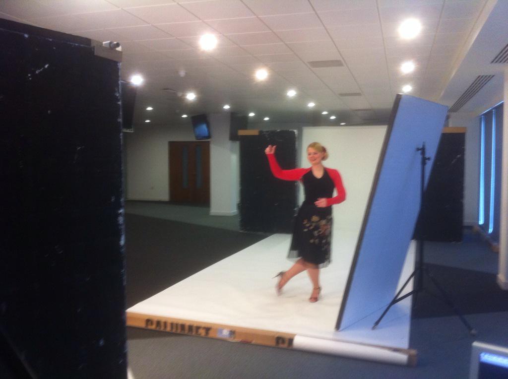 RisSworth's tweet photo. We're doing the tango on-set at the IHG Room to be yourself photo shoot! #lifeatihg http://t.co/uLzw1F86mf