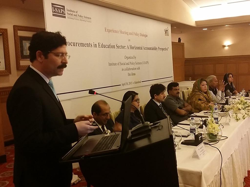 I_SAPS's tweet photo. @abdullah_alam of @I_SAPS discussing issues & providing recommendations to improve #tranceparency & #accountability http://t.co/oNmVin7KYA