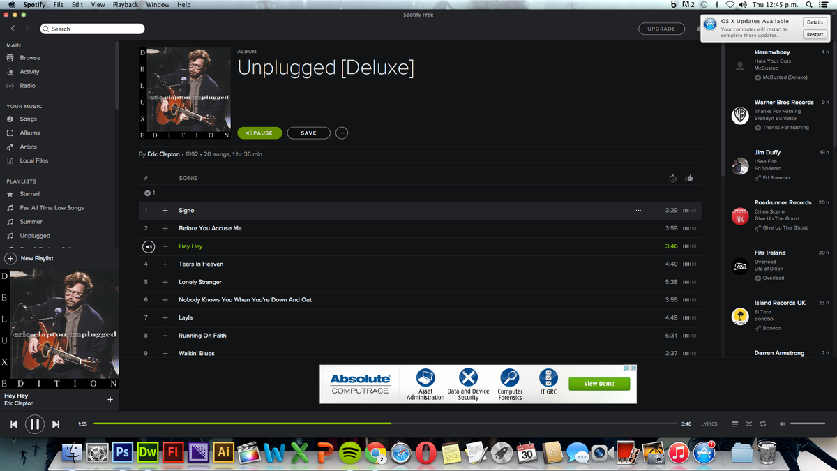 Joanne__Marron's tweet photo. Love this album <3 #ericclaptonunplugged http://t.co/PI80EW7jHi