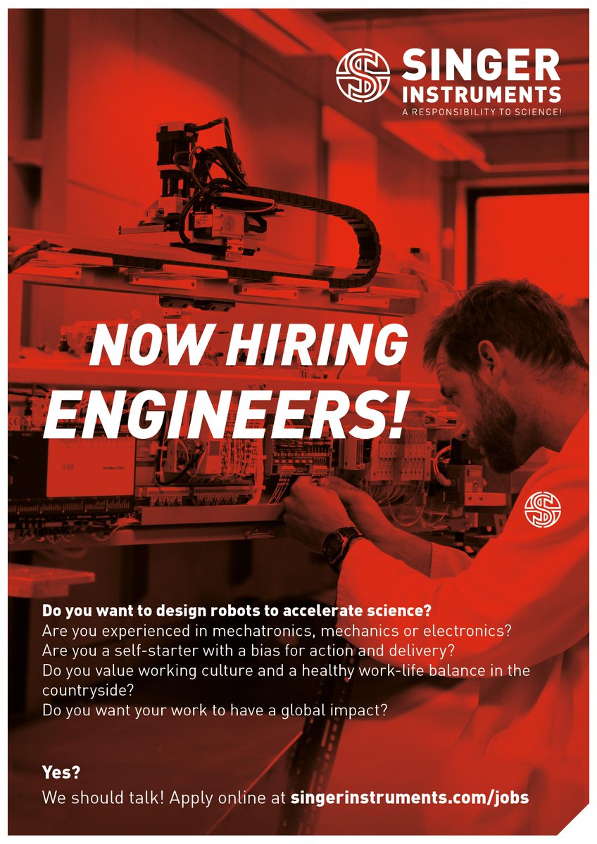 SingerInst's tweet photo. Now hiring engineers!
http://t.co/Fdguzvzphb @AllEngineerJobs @ukengineeringuk #engineering #jobs http://t.co/9Oq68jxvVV
