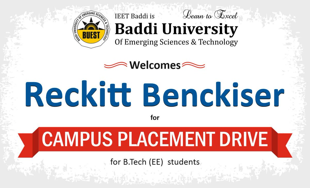 baddiuniversity's tweet photo. #BaddiUniversity welcomes #Reckitt #Benckiser for #Campus #Placement #Drive logon http://t.co/DCswrUB8h3 http://t.co/Wi817XUvau