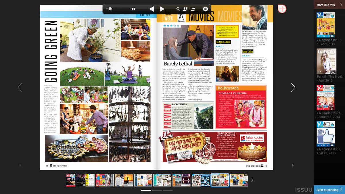 SpiralsGroup's tweet photo. Green Creativity Fair Captured! Check out page 16 https://t.co/fde4zDBHRQ  Thanks @ytabloid http://t.co/21cjadNAZU