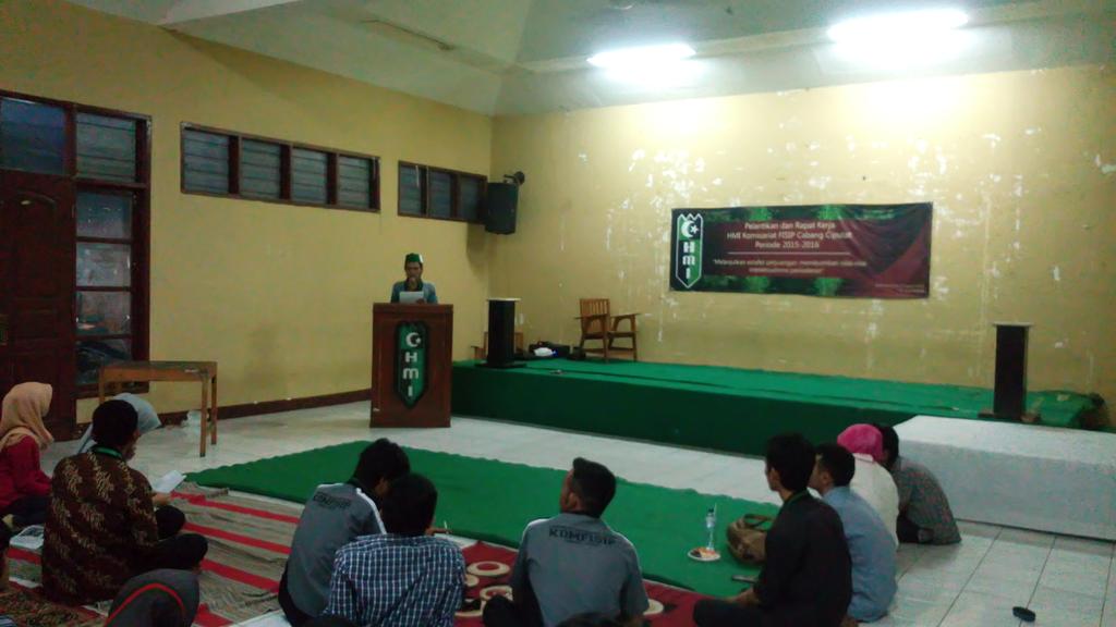 hmicbgciputat's tweet photo. Pelantikan HMI Komisariat @HMI_FISIP cabang Ciputat 2015-2016. #Selamat @infoHMI http://t.co/V7ILP6ASE7