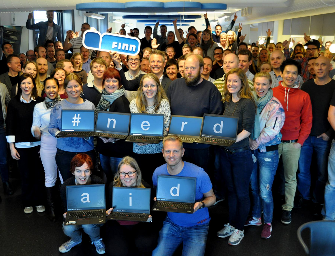 FINN_no's tweet image. I FINN er alle nerder. Vi støtter #nerdaid med 45.000 til Nepal. Oppfordrer alle til å bidra! minaksjon.rodekors.no/nepal/4-1738