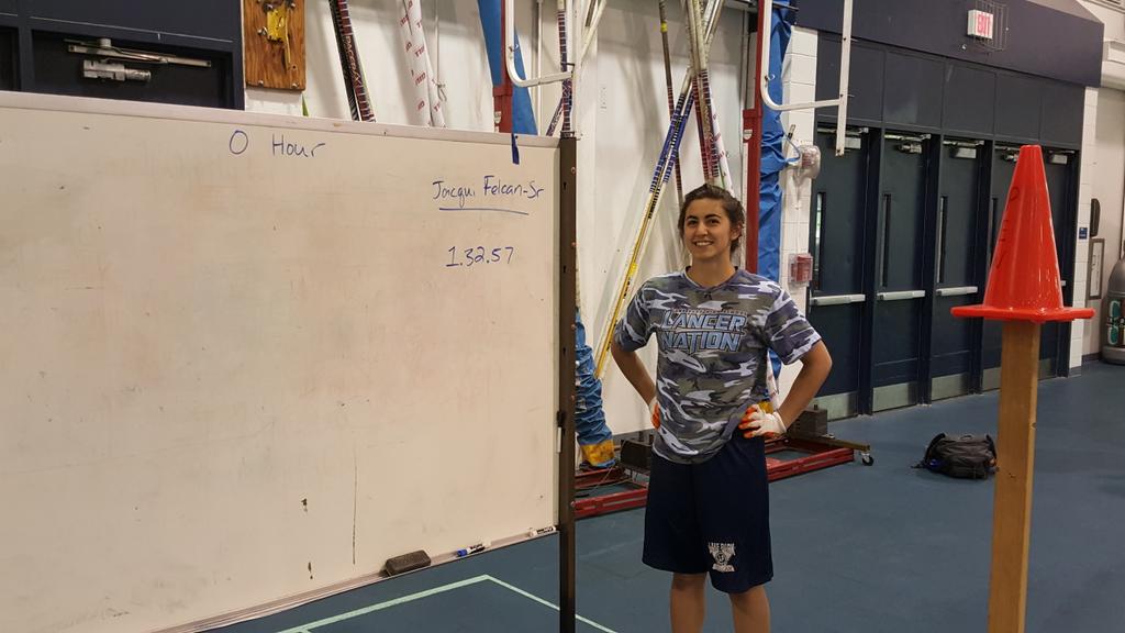 LakeParkPE's tweet photo. 0-Hour Top Performers
Boys: Chris Guinto 1.35.00
Girls: Jacqui Felcan 1.32.57
#LPPEObstacleCourse
#wearelakepark http://t.co/5QD5mv6l8g