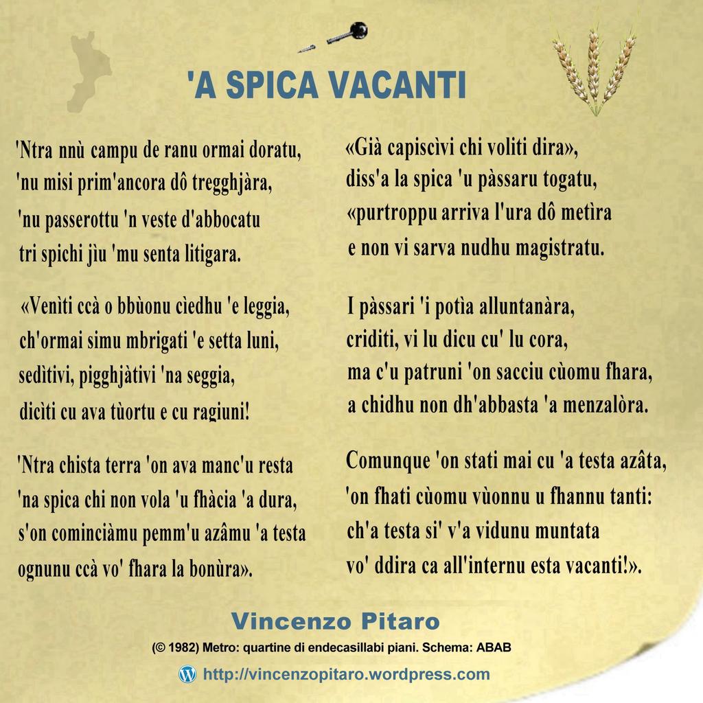 Proverbi Calabresi On Twitter Calabria Tra I Proverbi In Dialetto Anche Una Poesia In Vernacolo Ci Sta Bene Ne Riportiamo Una Di V Pitaro Http T Co Fih3cpg6nc