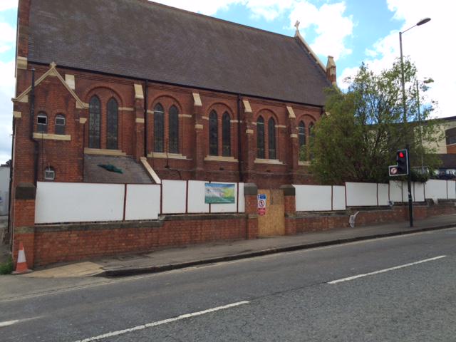 NEWS: 4 migrant workers found living/working in dangerous conditions at the Old Trinity Church in #Swindon.