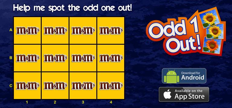 tasneem_cnpp's tweet image. Retweet this if you can spot the answer on this level of #Odd1Out! Odd1OutApp.com