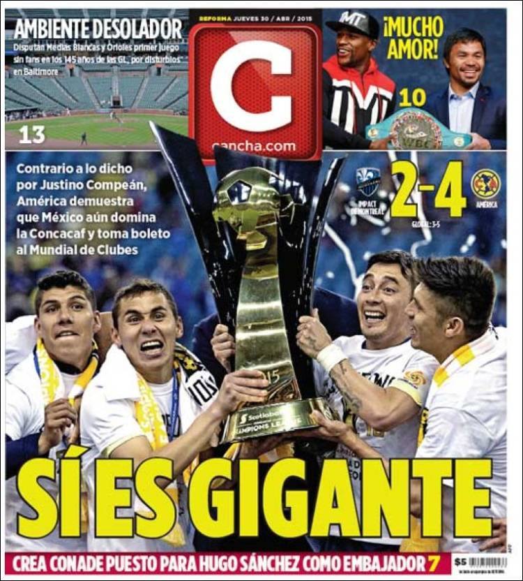 _Raul_Jimenez_'s tweet photo. ¡SI ES GIGANTE!  #AmericaCampeon #Cancha http://t.co/sJxSHN1IRE