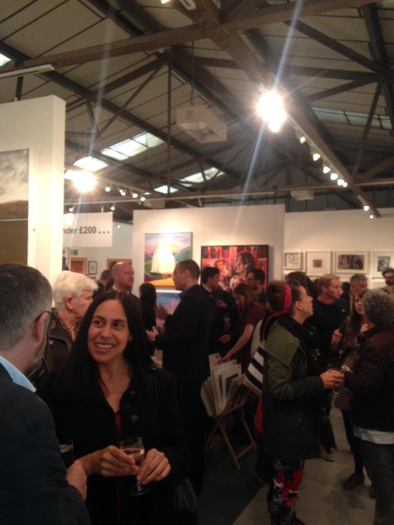 LpoolArtFair's tweet photo. Filling up pretty quickly here @gallerylivpool for #LAF15 Private View: http://t.co/i5rbstCgut