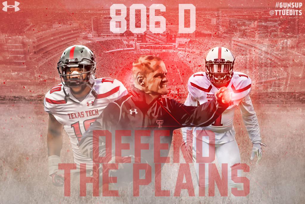 TTUedits's tweet photo. 806D | Defend The Plains
@CoachDavidGibbs is changing the defensive attitude in Lubbock!
#GunsUp
#WreckEm http://t.co/duP5drwRr6