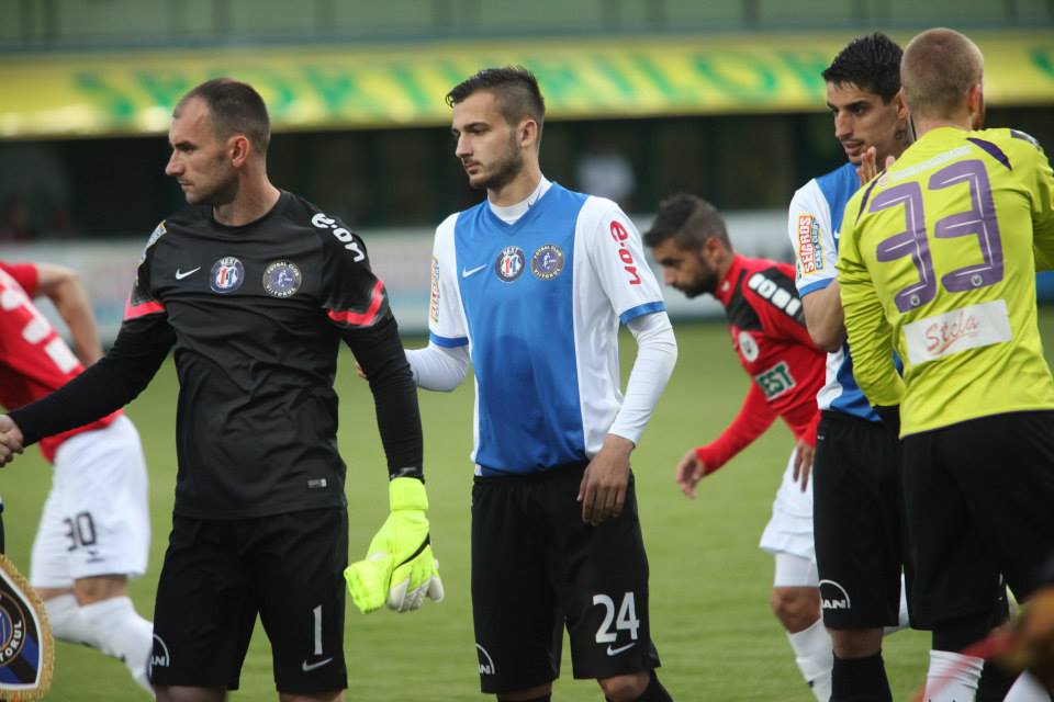 Boban Nikolov (#24) returned to action