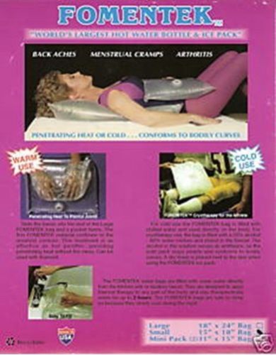 Fomentek Hot &amp; Cold Water Bag - Hot &amp; Cold Pain Relief To Be Used By Therapists &amp; By Pain Sufferers At Home
