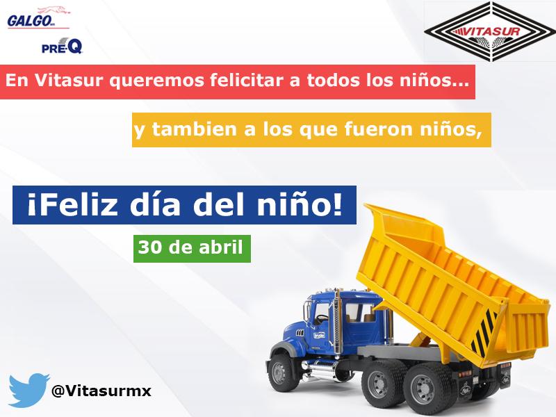 VitasurMx's tweet photo. Vitasur les desea un ¡Feliz día del niño! http://t.co/9XGjKFBNKZ