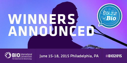 IAmBiotech's tweet photo. YEA! MT @bio1x1: CONGRATS #BIO2015 Buzz of BIO winners, Vascular BioSciences &amp; @Protransit1! http://t.co/mVSdgznY1L http://t.co/WJEWvUKlbw