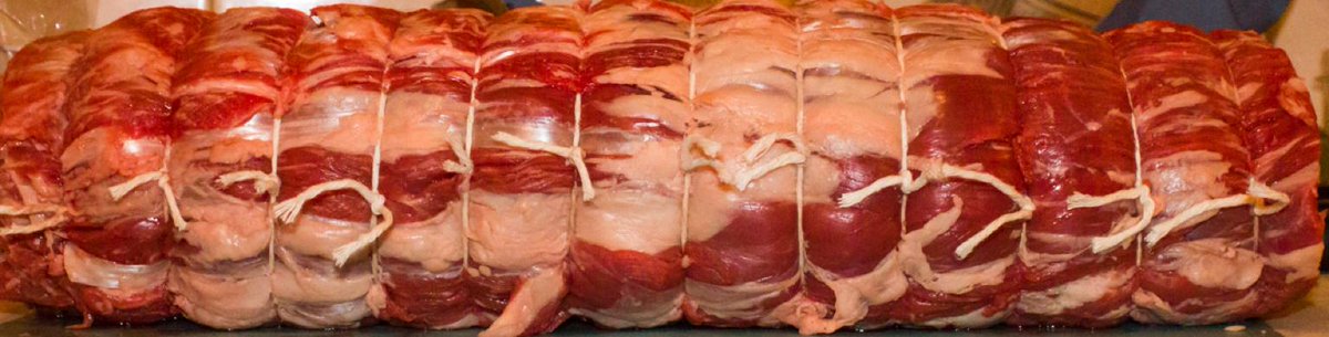 ABBestphotos's tweet photo. The butcher was busy this morning :) #AAAAlbertaBeef #CanadianBeef #GameDay :) Have some duck roasting too, haha! http://t.co/RWNKyzFlFC