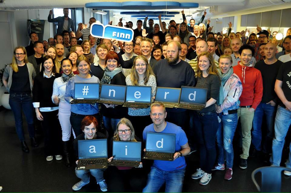 SiwFPettersen's tweet image. Vi i FINN_no sponser #nerdaid 
Gjør du? minaksjon.rodekors.no/nepal/4-1738