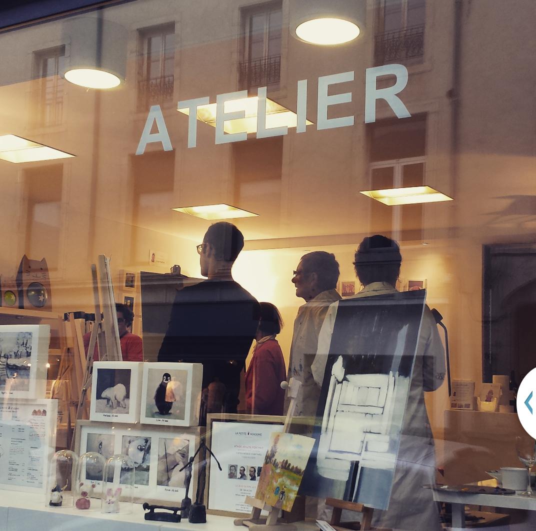 L'atelier de la Petite Académie c'est aussi pour les grands ! 🎨