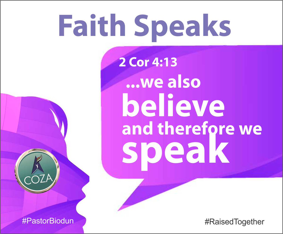 cozaglobal's tweet photo. Jesus honoured those who spoke the word the most. Focus on the word. Speak the word! #PastorBiodun #RaisedTogether http://t.co/Ou1X1TrWer