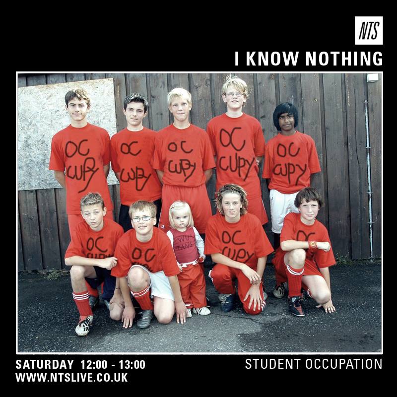This Sat I KNOW NOTHING - student occupation w/ @Crackstevens <a href="/LSEOCCUPATION/">Occupy LSE</a> <a href="/OccupyUAL/">UAL SO WHITE.</a> <a href="/OccupyKCL/">OccupyKCL</a> <a href="/occupygsmiths/">Occupy Goldsmiths</a>