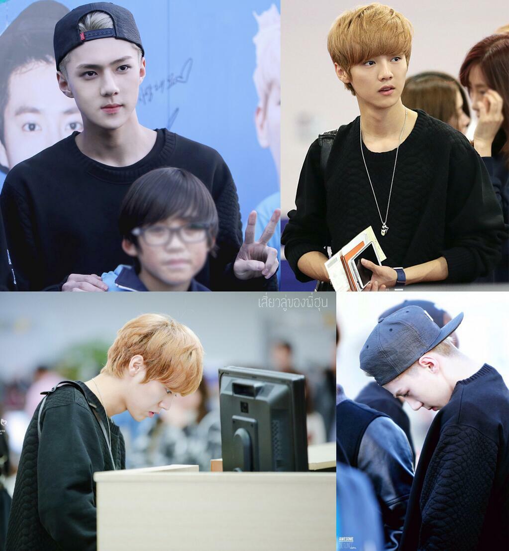 Ploysai22's tweet photo. ฮุนฮาน นอกจากจะใช้ของด้วยกันบ่อยแล้ว ของคู่กันนี่มีอีกเย๊อะะ 😁 #HunHanMonth #AlwayswithHUNHAN http://t.co/Bw5FV73iAF