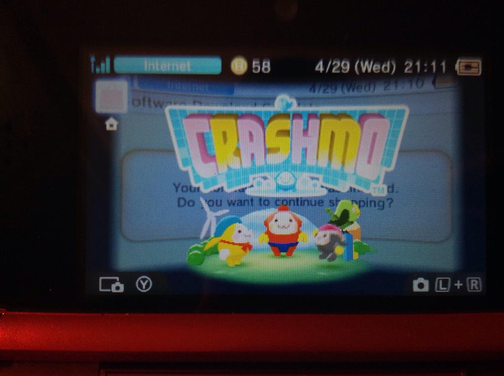 Preston_Br's tweet photo. Thanks for the elite status reminder @NintendoNews! Picked up #Crashmo for free yesterday! #Gold http://t.co/xn8xCZic24