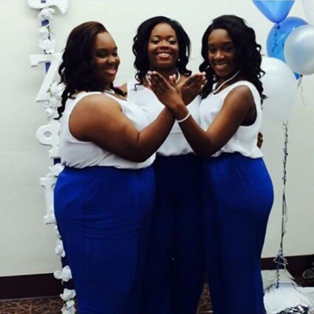 SFA_ZETAS's tweet image. Divin3 IntervenZion ! 💙 #ZetaPhiBeta #zetaprobate #Spring15