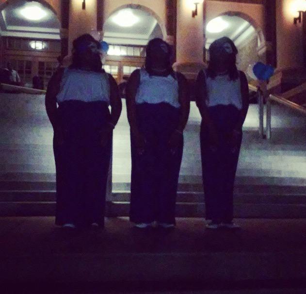 SFA_ZETAS's tweet image. Divin3 IntervenZion ! 💙 #ZetaPhiBeta #zetaprobate #Spring15