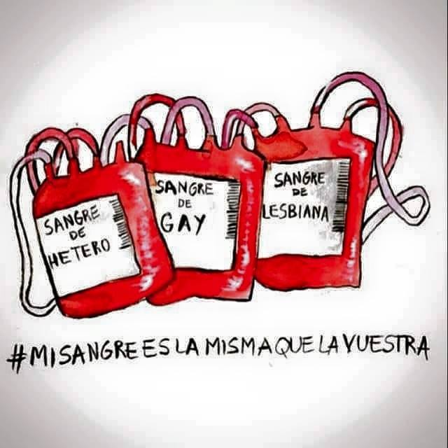moadiario's tweet photo. No me importa cual es su vida sexual, sólo me importan las personas. #MiSangreEsLaMismaQueLaVuestra http://t.co/rNM0GsTqVo