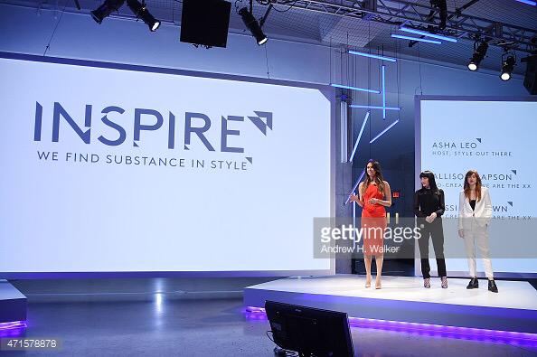 ashaleo's tweet photo. #StyleOutThere season two launch #Refinery29 #NewFronts in NYC http://t.co/cIaGrTFEsp