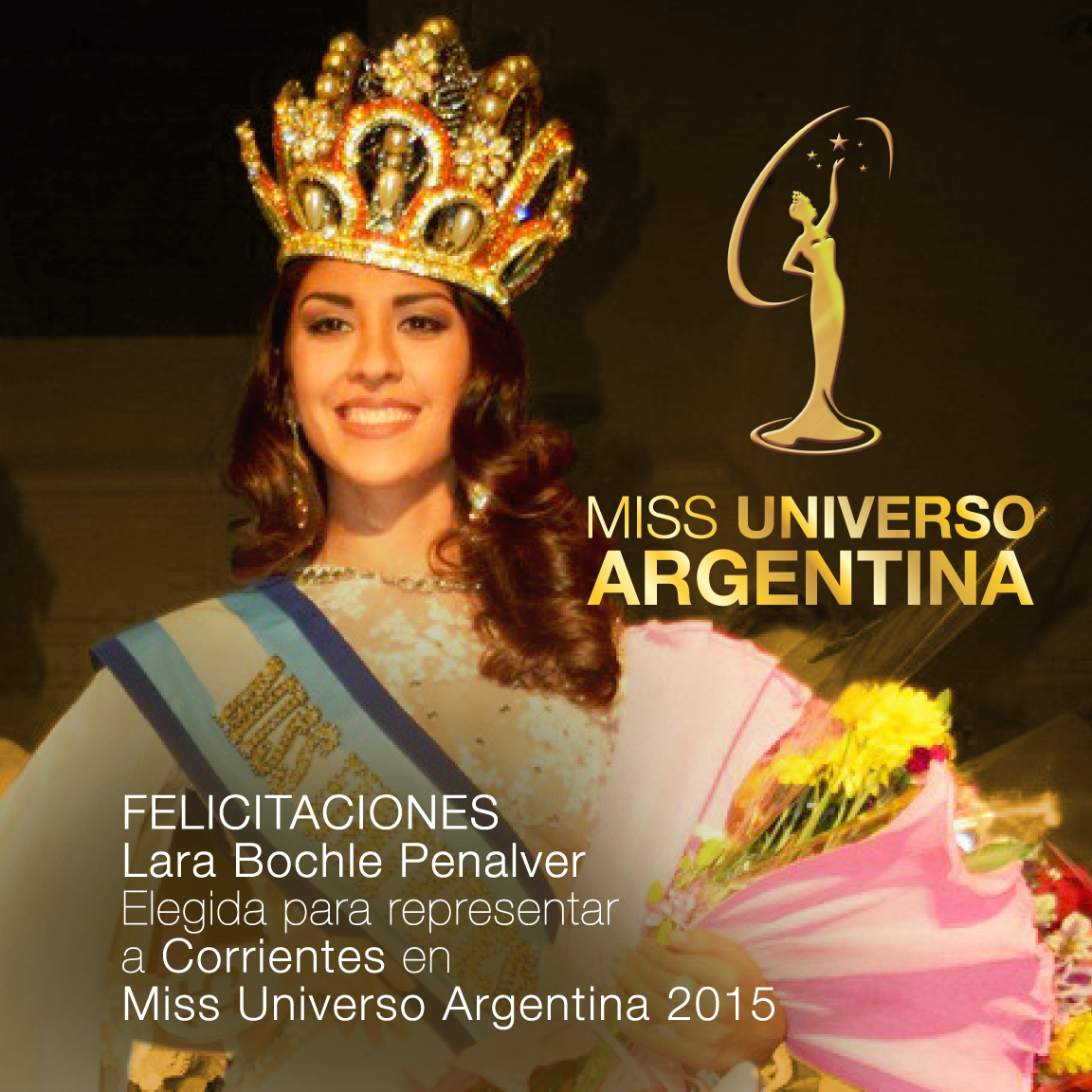 MissUniversoAr's tweet photo. ¡La provincia de #Corrientes ya tiene su representante para #MissUniversoArg 2015! http://t.co/zuntoTBimG