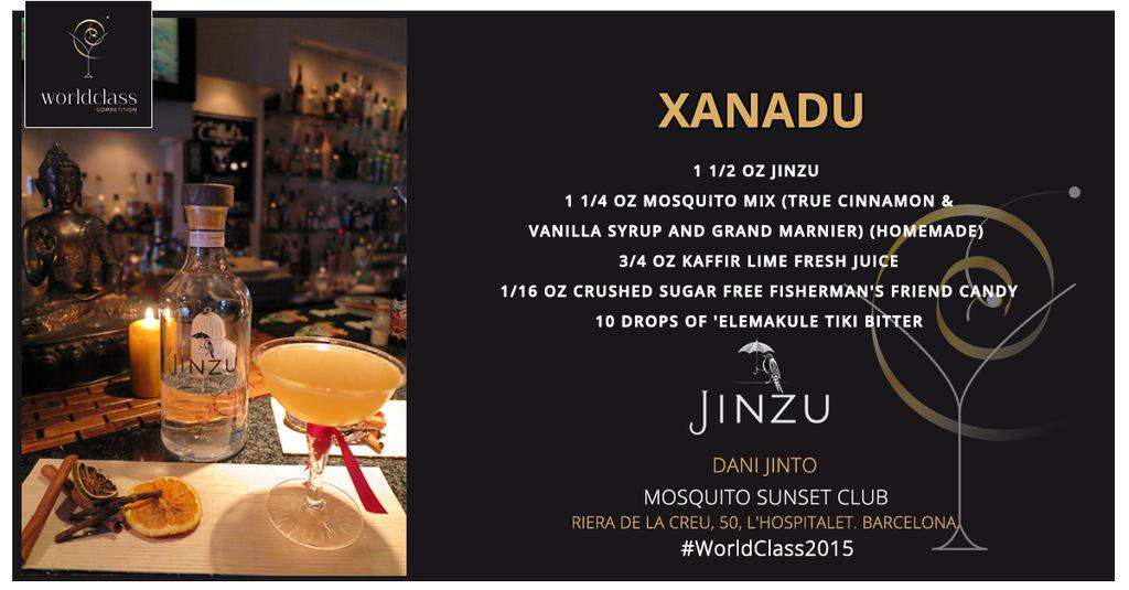 Ready? Gonna start the trip! 'Xanadu' #WorldClass2015 #JinzuGin facebook.com/mosquitosunset…