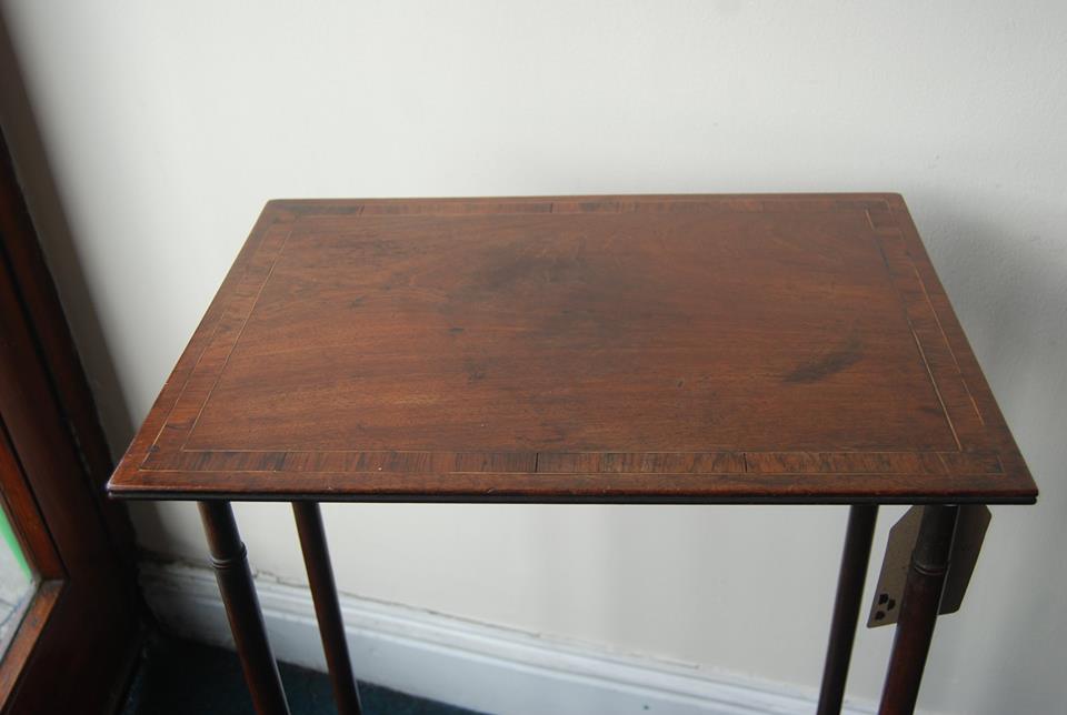 Gorgeous antique table in store.