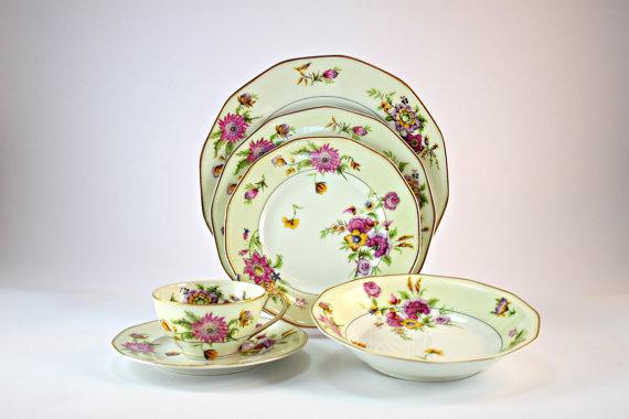 6 Piece Place Setting, Théodore Haviland, Limoges arnd.co/WXIPz  #rrbc #Like2