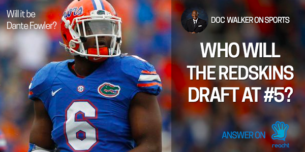 ReachtSPORTS's tweet photo. Who WILL the #Redskins take with the 5th pick in tonight's #NFLDraft?
http://t.co/QCZHysDiHZ http://t.co/6wOQ1mSW1A