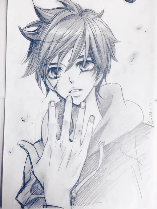 友に捧ぐイラストを。いつか挿絵を描かせておくれ♡ 