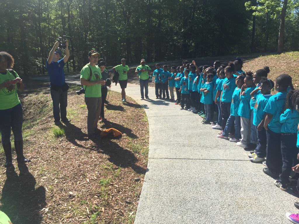 APSMAJ_Elem's tweet photo. 3rd Grade trip to Sweet Water Creek! Thank you @GeorgiaPacific for a fantastic trip!! http://t.co/tSSqperd3l