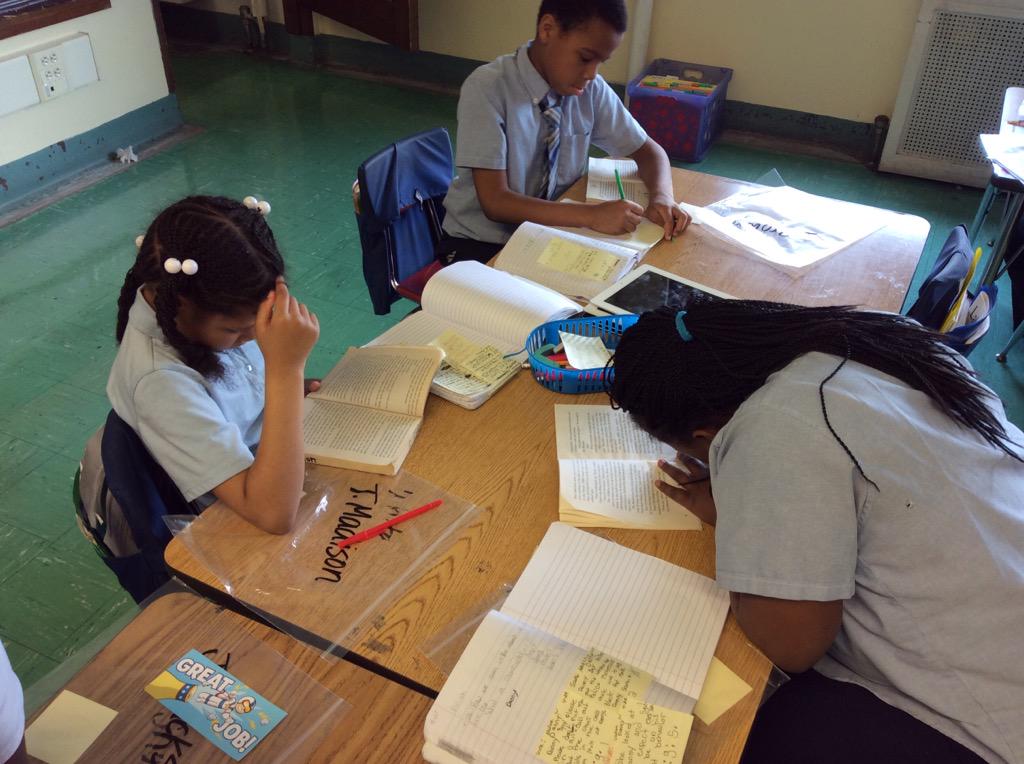 Look @ the character work going on in 3rd!! Focus is on char. traits, both positive and negative. <a href="/WestminsterCCS/">Westminster Community Charter School</a>