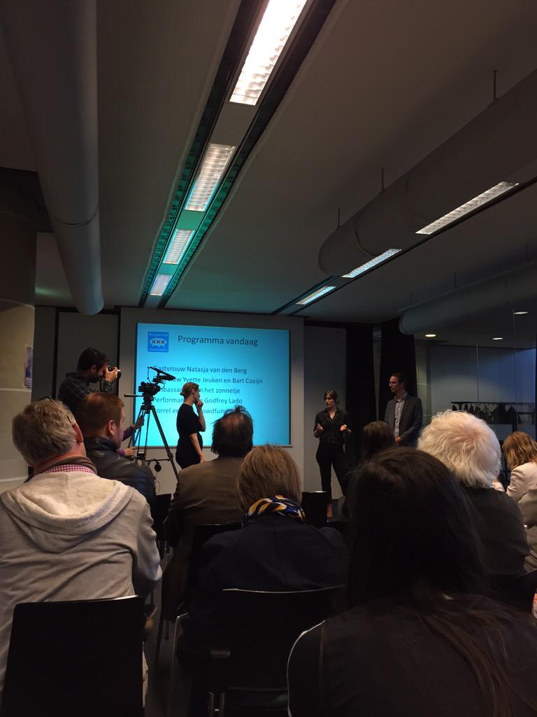 Burgers van Amsterdam: Denk mee!!! Tijdens de top op 6 juni. Nu de lancering! #burgertop020 #zuiderkerk