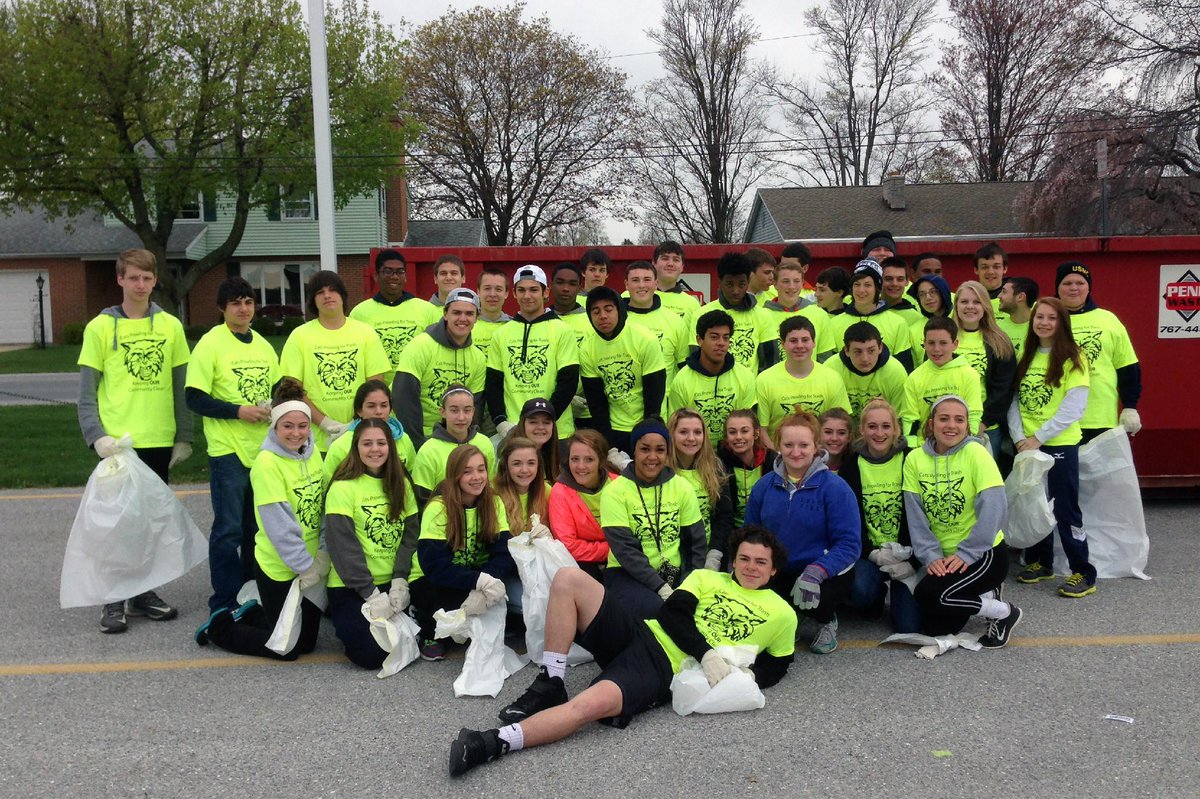 Over those 12 years, they have removed roughly 30 tons of trash from OUR community! Thanks, <a href="/DT_Football/">Dallastown Football</a> !