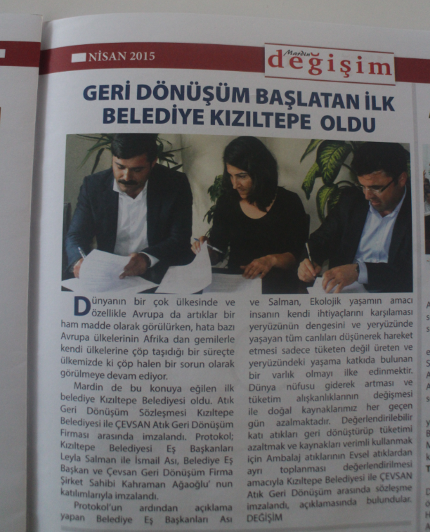 Mardin Değişim gazetesi haberimiz