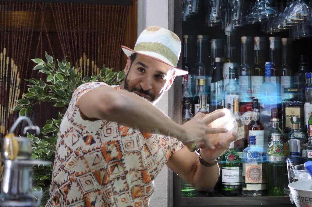 Mezclando #JinzuGin #worldclass2015