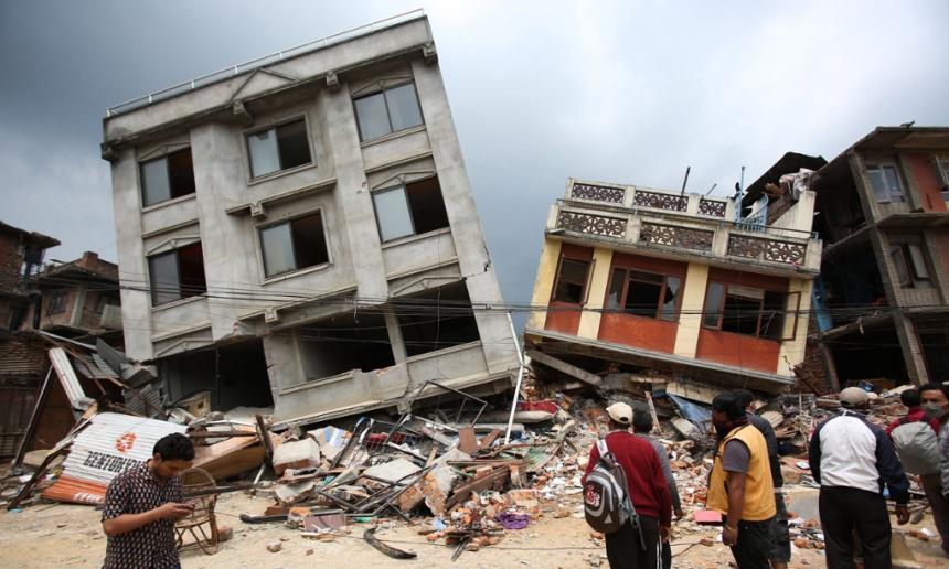 guardian's tweet photo. Nepal earthquake: a disaster that shows quakes don't kill people, buildings do http://t.co/OcAX1P1oYX @guardiancities http://t.co/KgPN1wnpvn