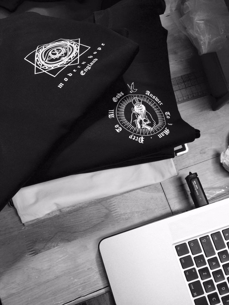 HopeModern's tweet image. New garms ready to drop!