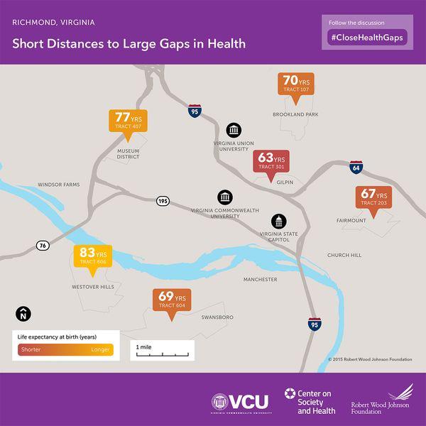 VoxMaps's tweet photo. Life expectancy differences within urban areas highlight the massive healthcare gaps in cities http://t.co/BR5Ro0xQds http://t.co/PRqKLa45dk