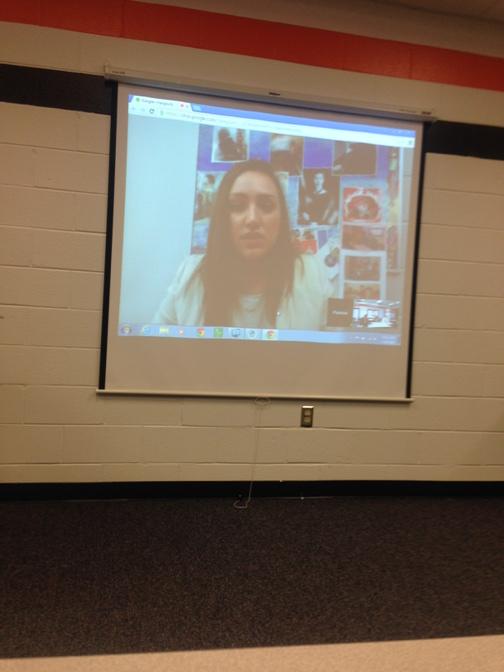 NicholstcTom's tweet image. Just finished our first Google Hangout interview!  #BYOD #Digital Thank you @leitnerbm for your assistance. #ITRT