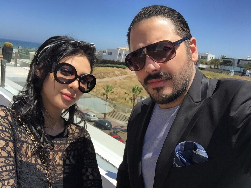 RamyAyach's tweet photo. While lunch ..Betty surprised us to say hello. . Ya ahla w sahla http://t.co/TM7BVk0Vqr