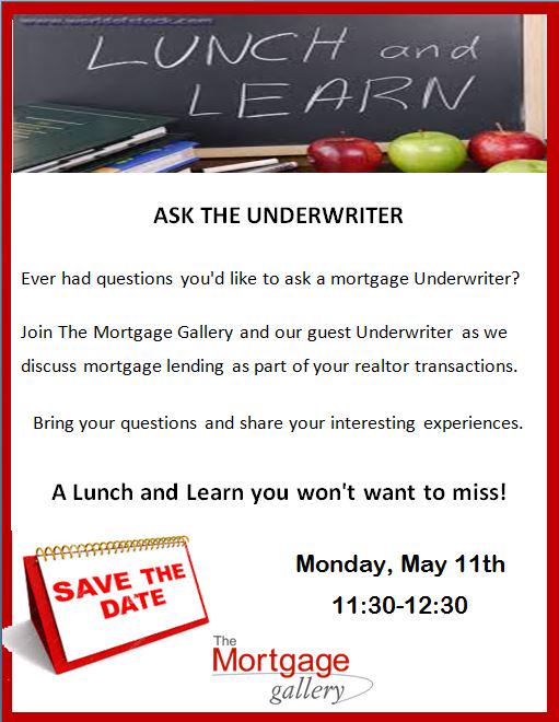 KWDFWPreferred's tweet photo. Join KW Coppell and The Mortgage Gallery on Monday, May 11 at 11:30 for Underwriting and Mortgage Lunch &amp; Learn. http://t.co/Hnvq1DD44g