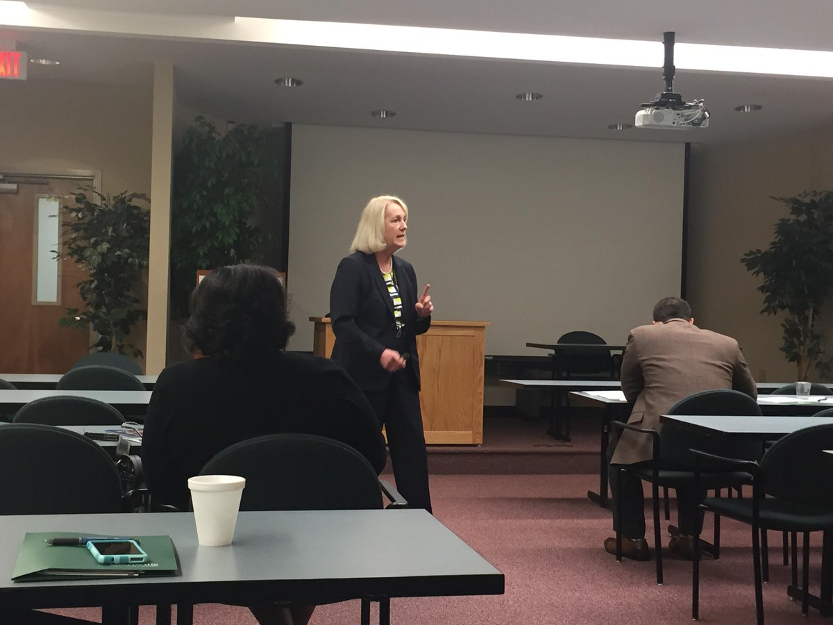 DivEconomicDev's tweet image. Susan Pretulak speaks during Greenville Technical College IT Workforce Opportunity Summit.